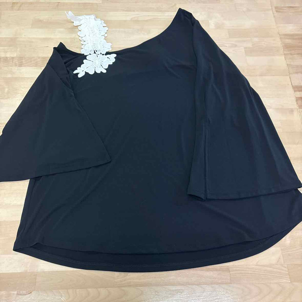 Alfani Size 1X Black Longsleeve