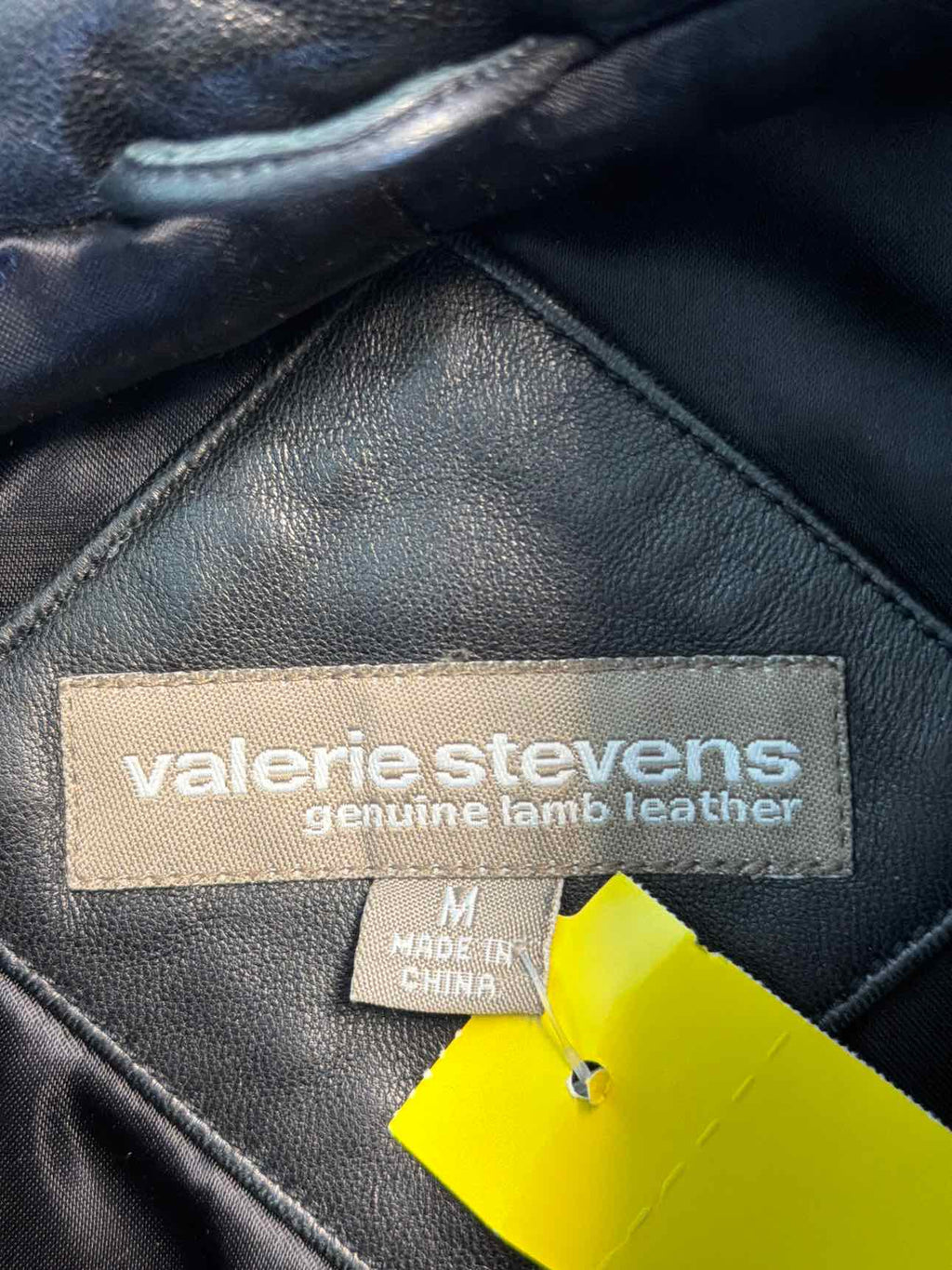 Valerie Stevens Size M Black Coat