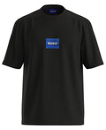 HUGO Size L Nayonix Crewneck T-Shirt - Black