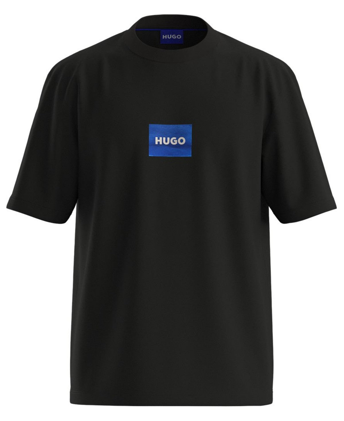 HUGO Size L Nayonix Crewneck T-Shirt - Black