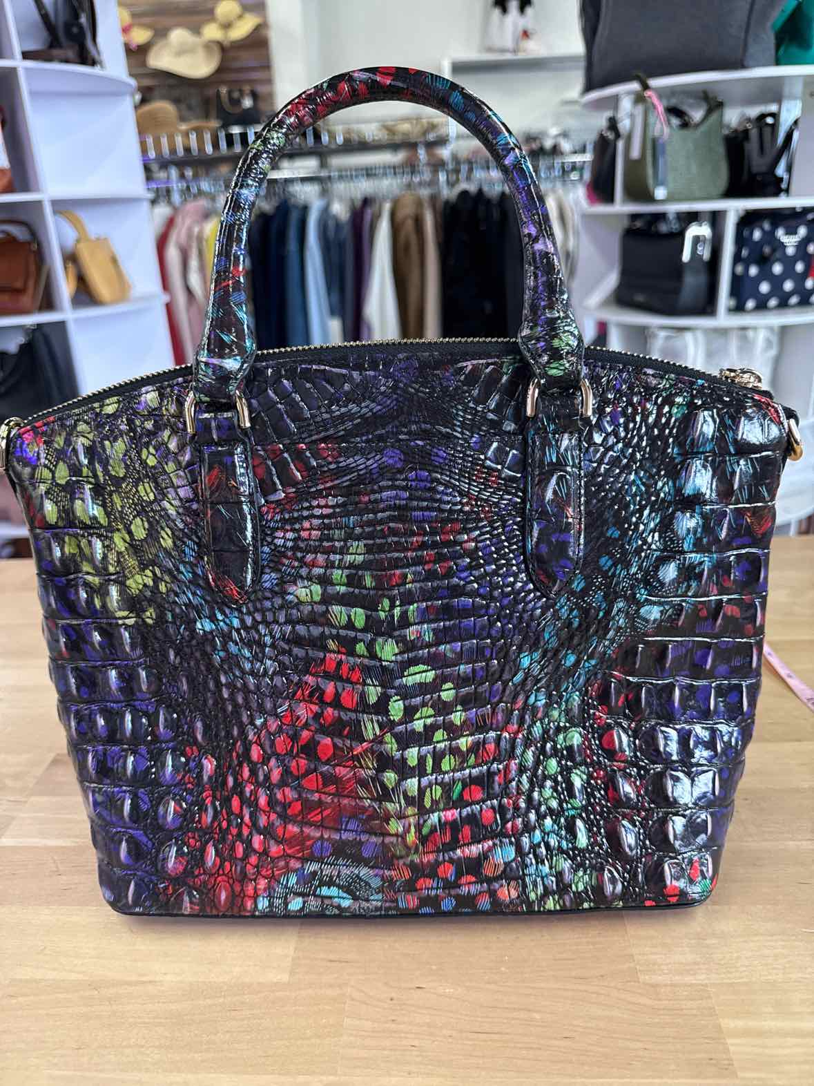 Brahmin Duxbury Leather Melbourne Satchel Medium Bag - Showtime Melbourne NWT