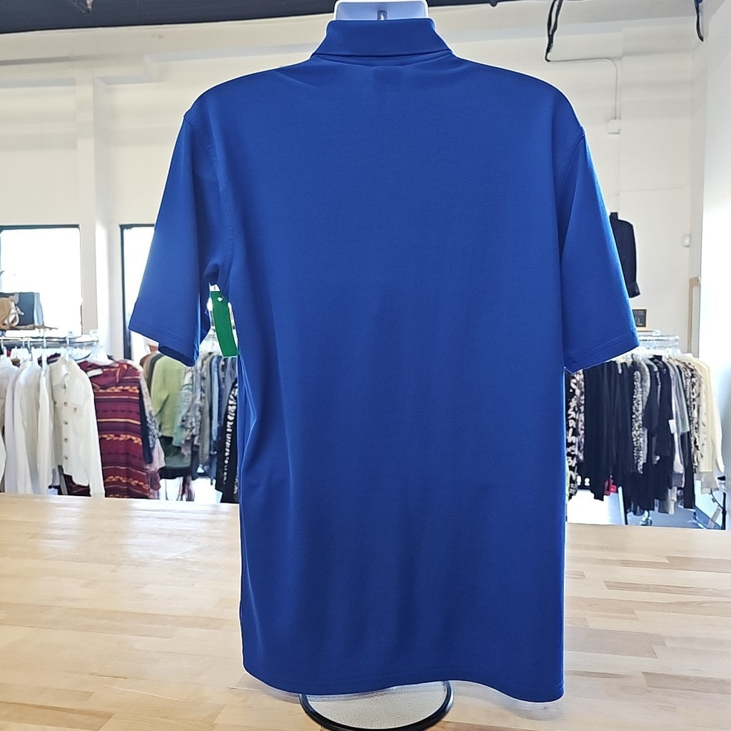 Under Armour Men's Size M Blue MENS Polo
