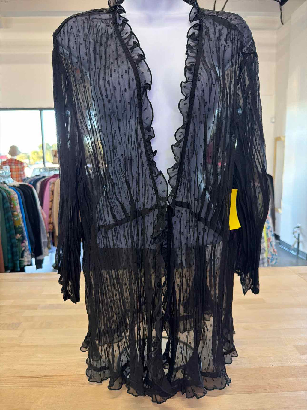 Studio 1940 Size 30/32 Black Duster