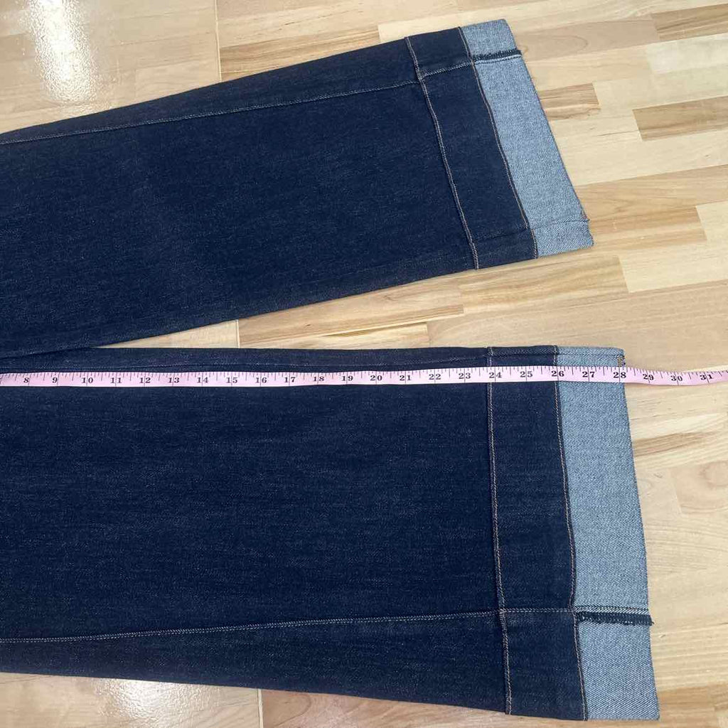 Bayeas LA Size 27 Blue Denim Stretch New Jeans