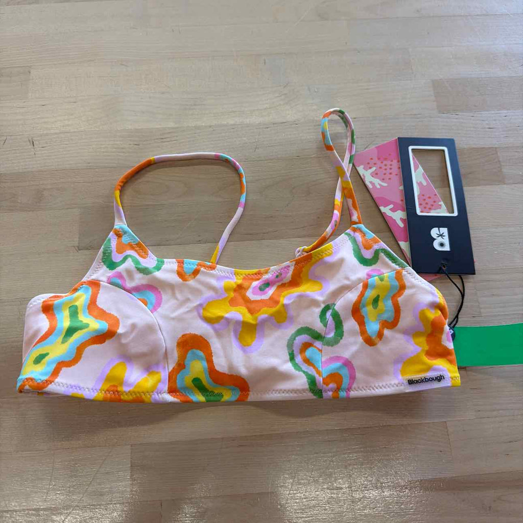 Black Bough Size S Orange New Swimsuit