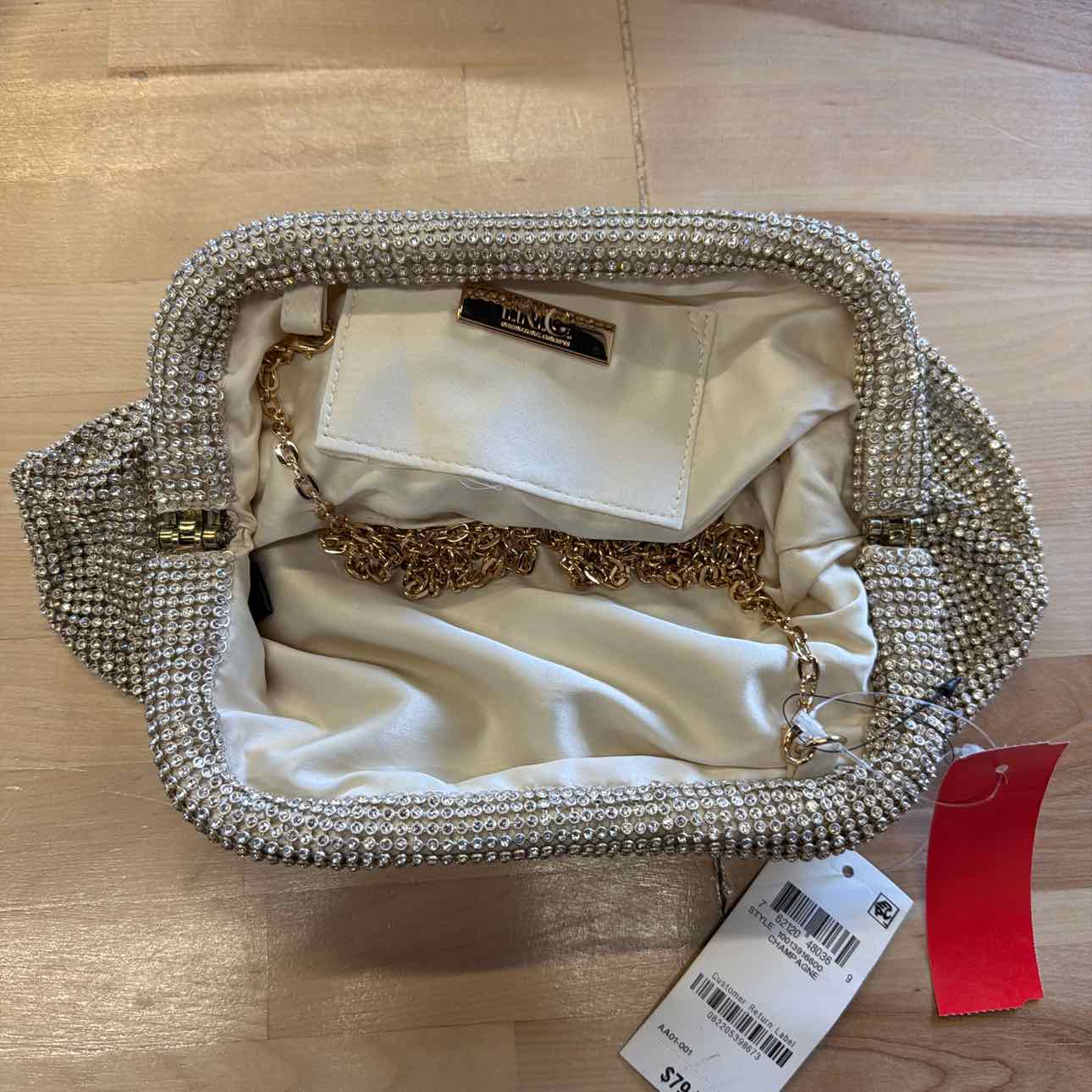 I.n.c. International Concepts Pleated Clutch