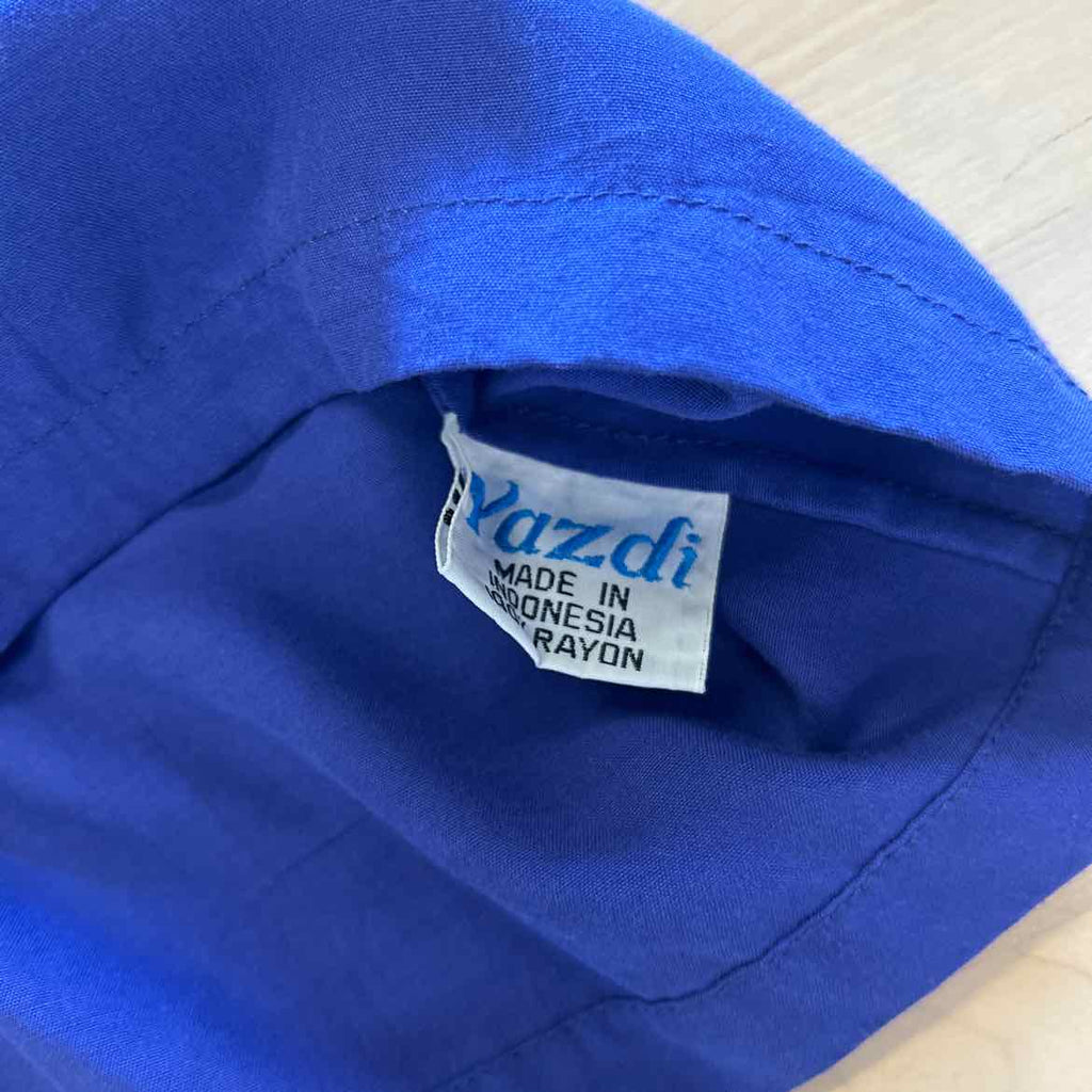 Yazdi Size One Size Blue 2 pc Dress Set