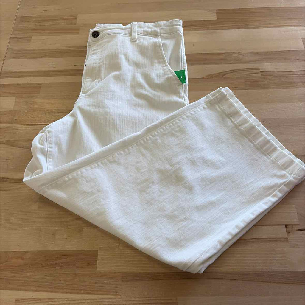 Ella Moss Size 16 White Preloved Jeans