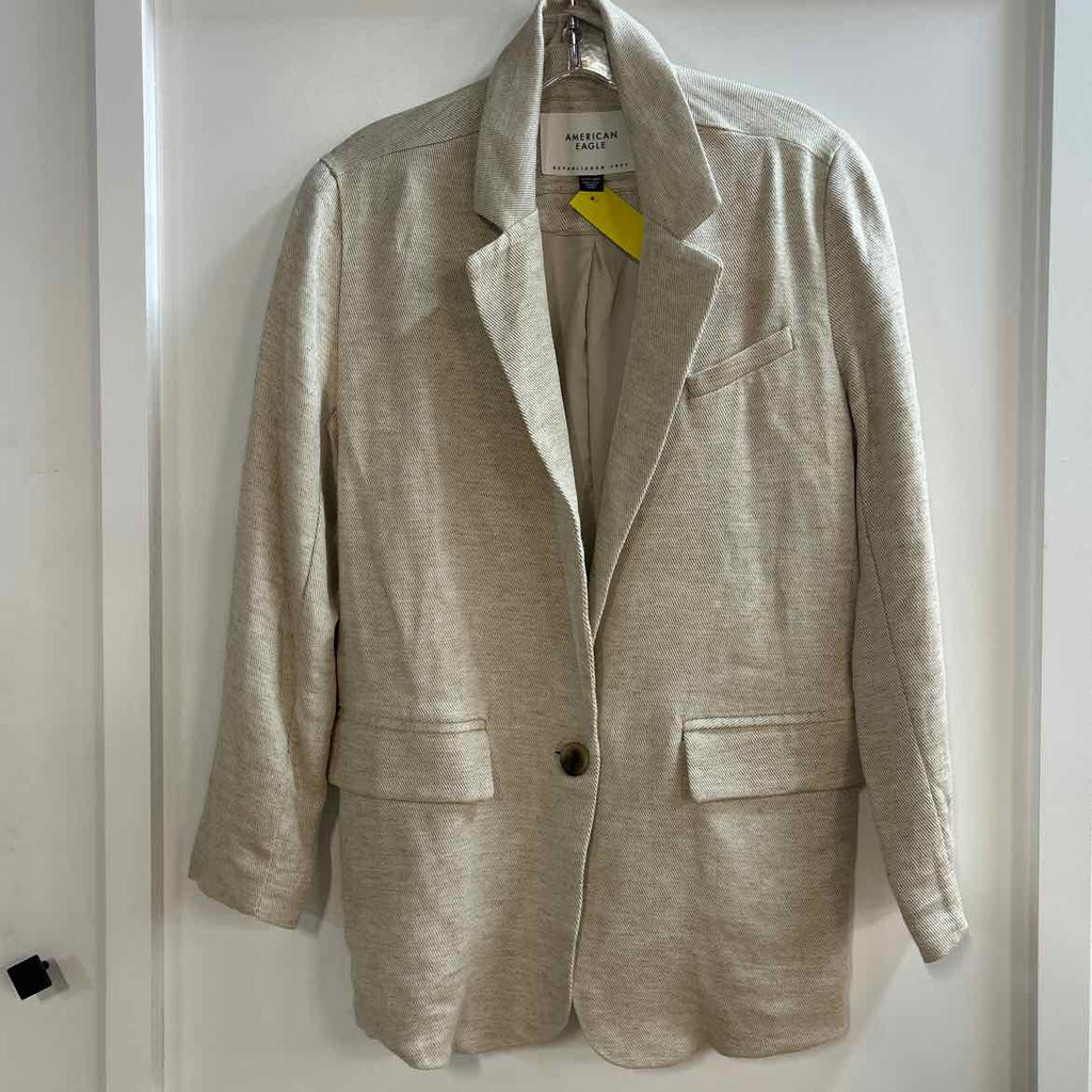 American Eagle Size XS Tan Preloved Blazer