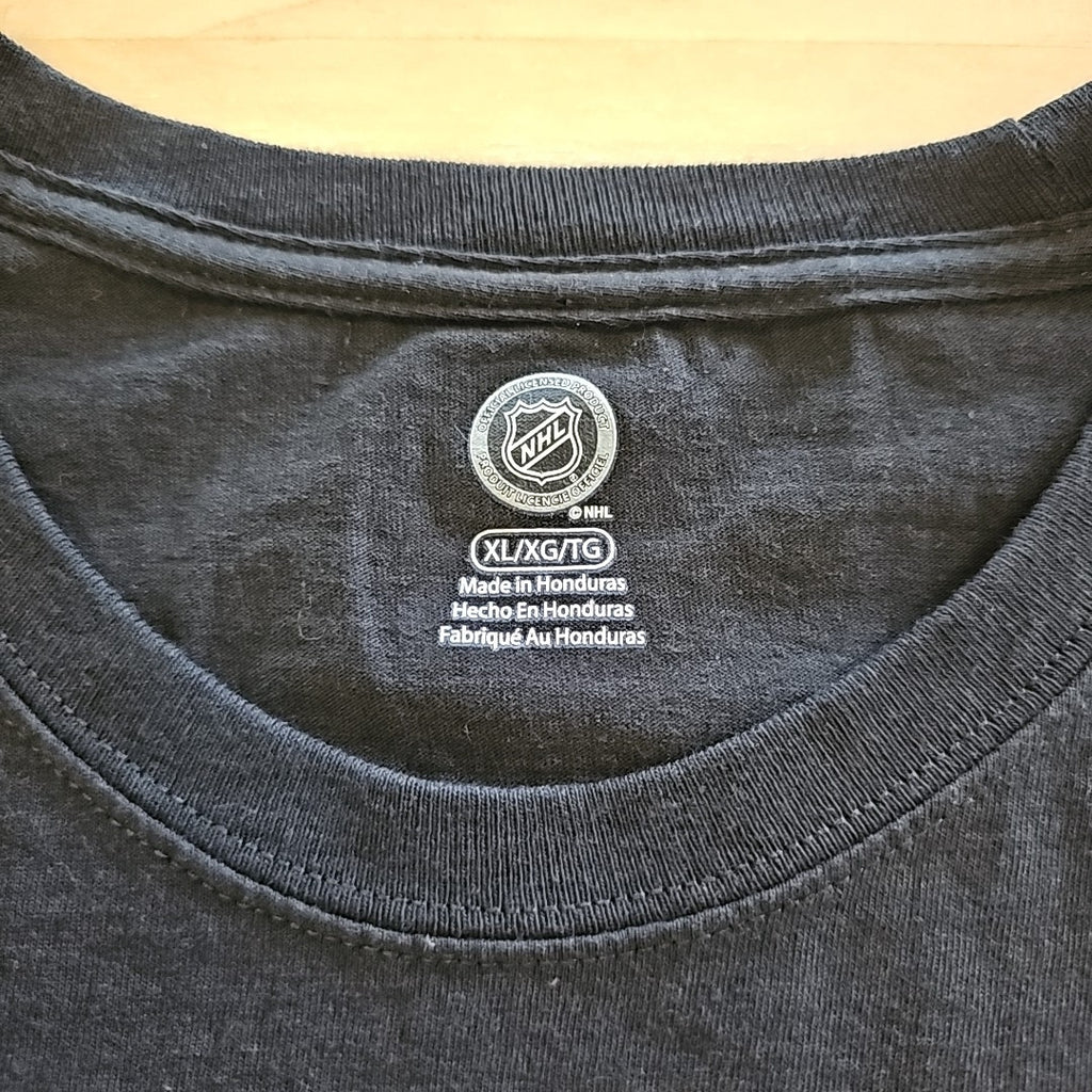 NHL Size XL Black Preloved MENS T-shirt