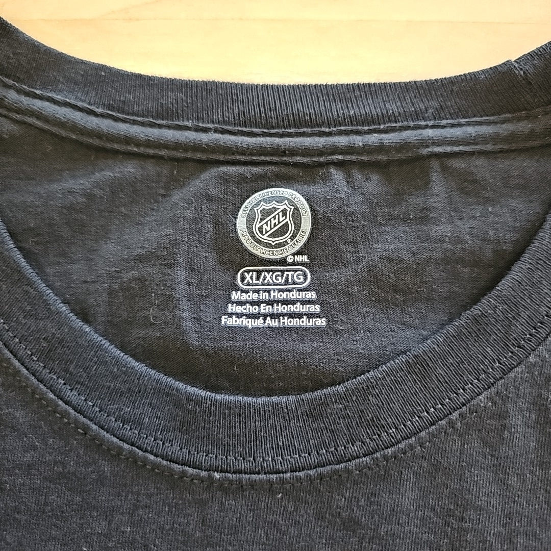 NHL Size XL Black Preloved MENS T-shirt