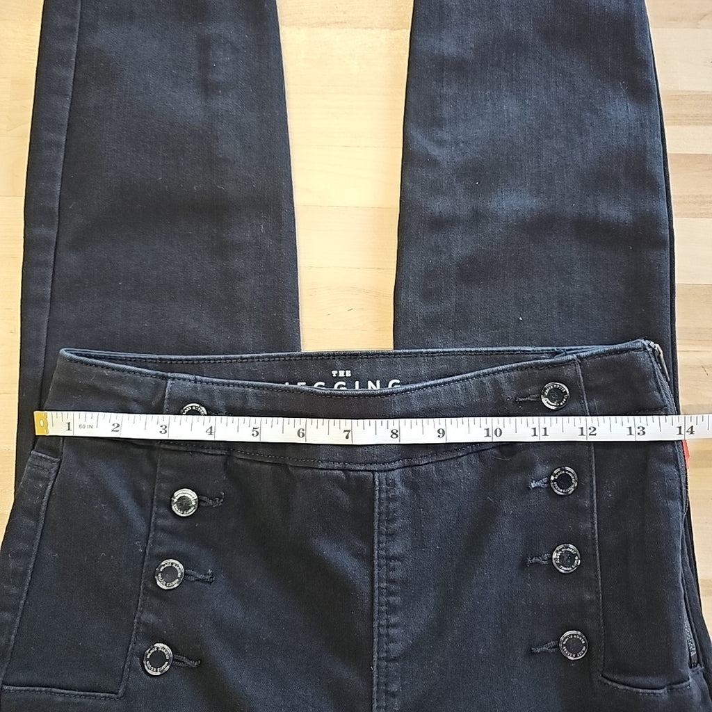 White House Black Market Size 0 Black Preloved Jeans