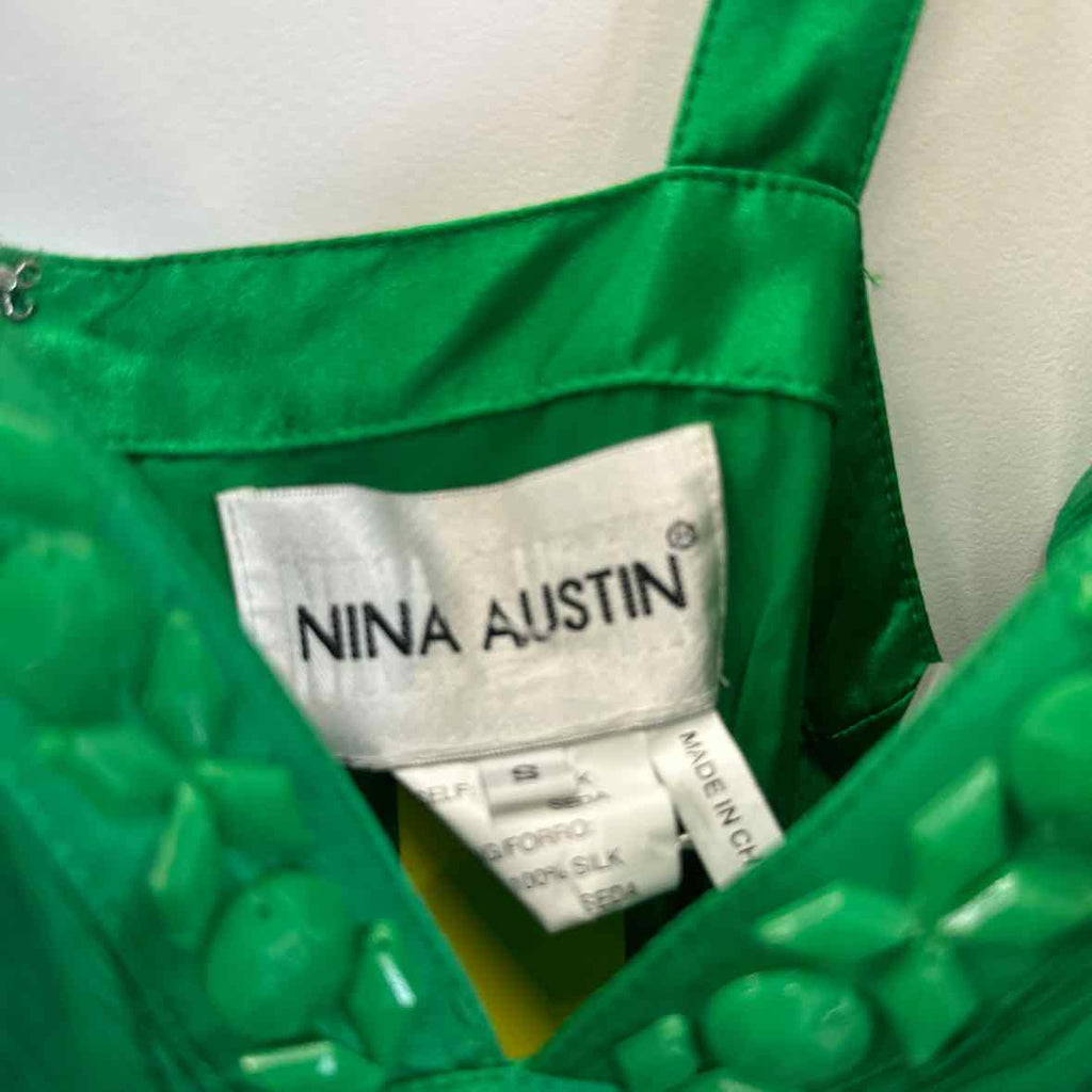 Nina Austin Size S Green Dress