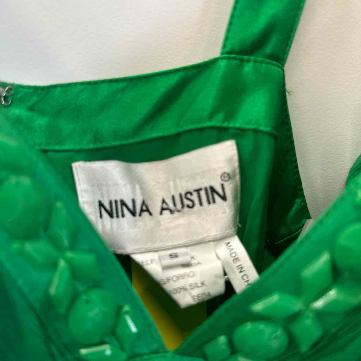 Nina Austin Size S Green Dress
