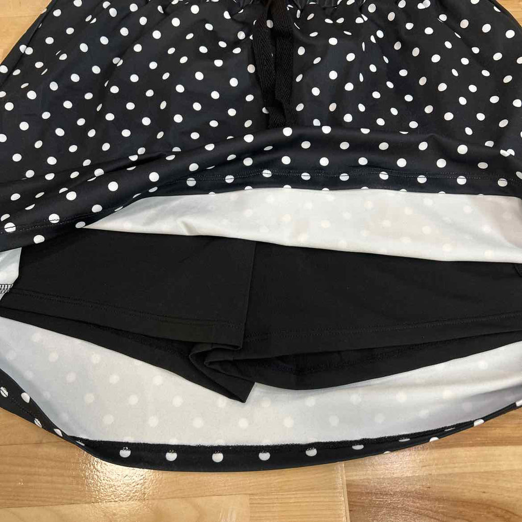 Niashot Size M Black White Preloved 2 pc Dress Set