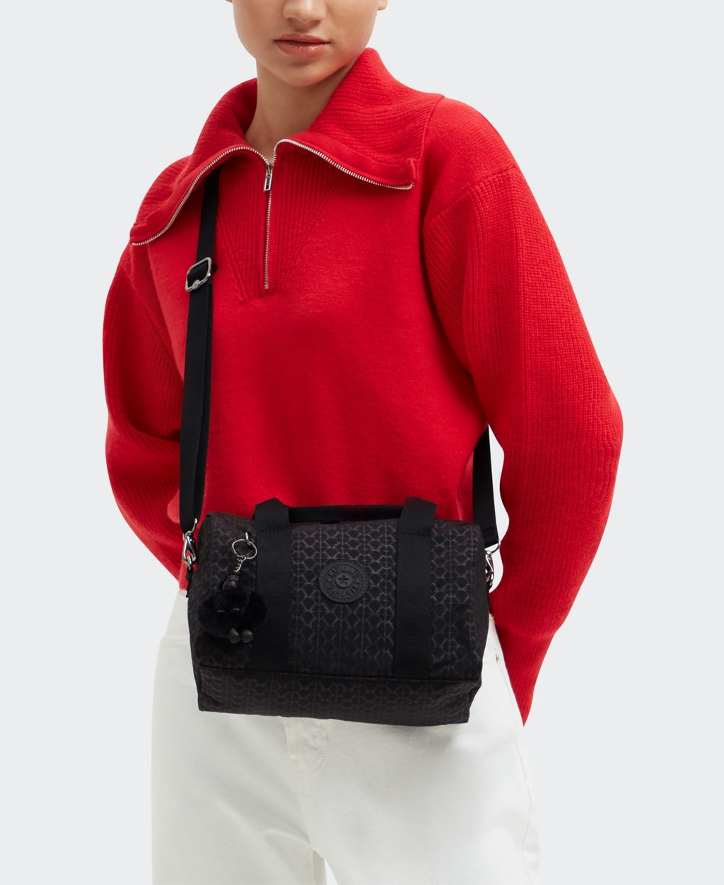 Kipling Bina Small Crossbody Bag - Signature Embossed