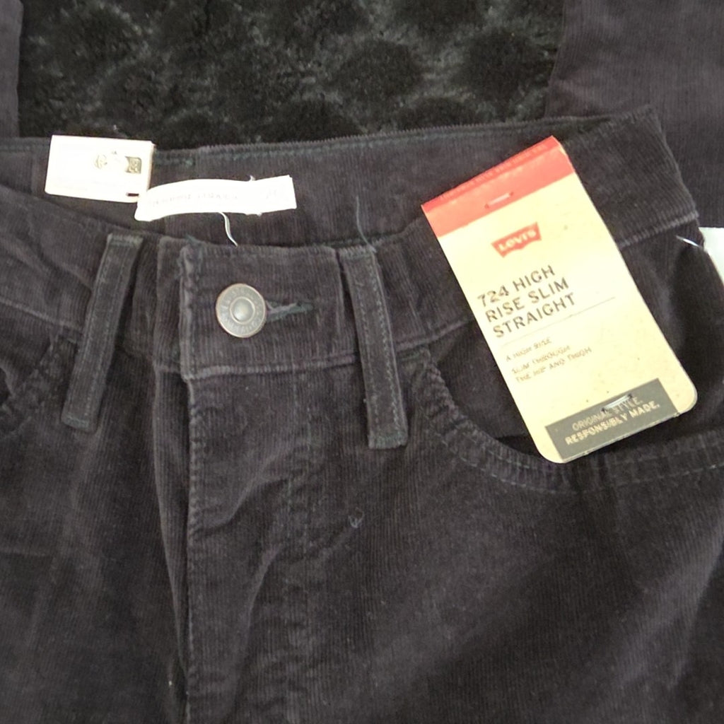 Levi Size 26 Black Pants