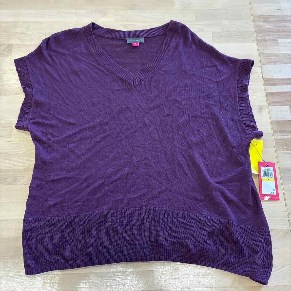 Vince Camuto Size M Purple Blouse