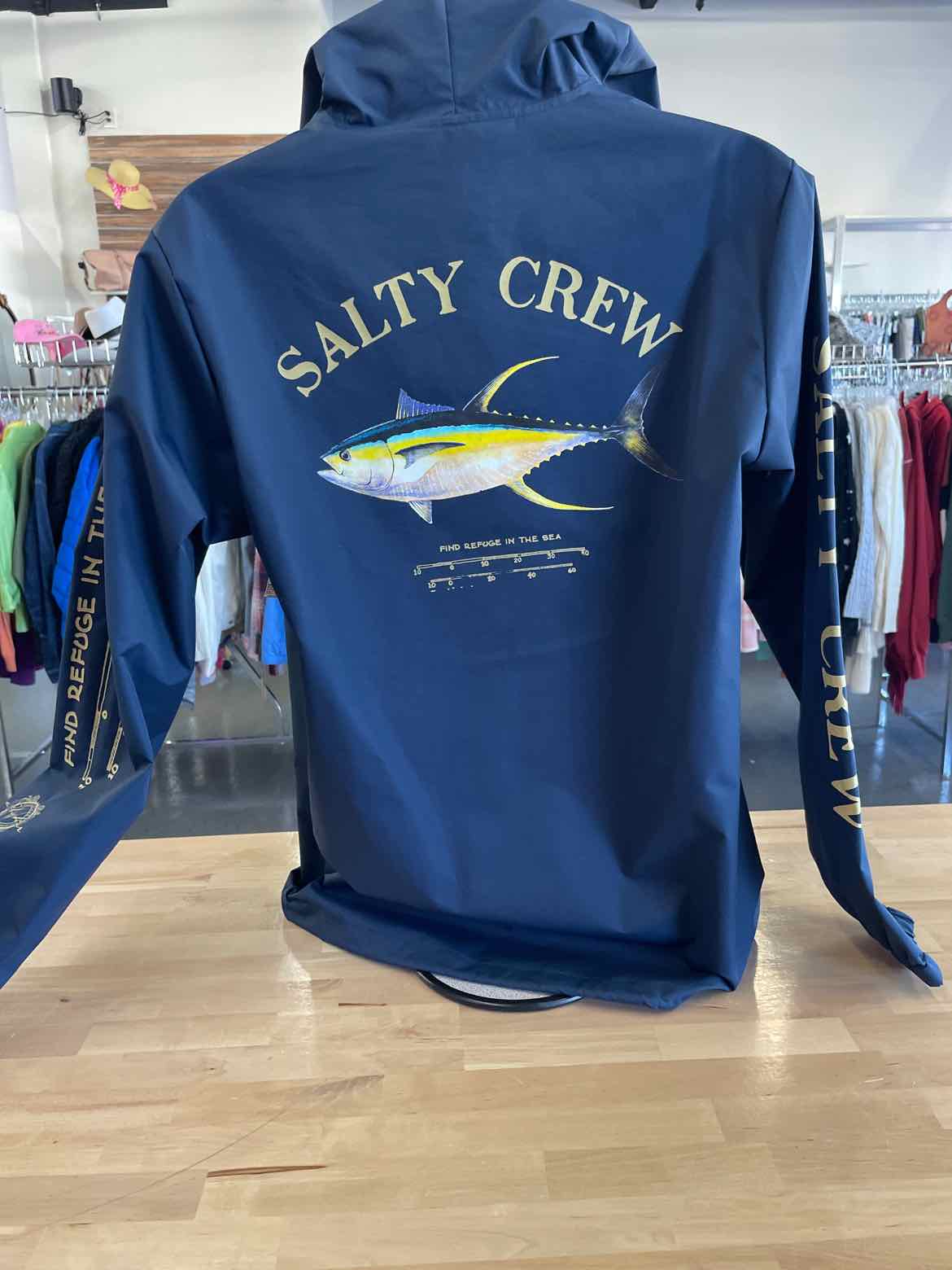 Salty Crew Size M Navy MENS Jacket