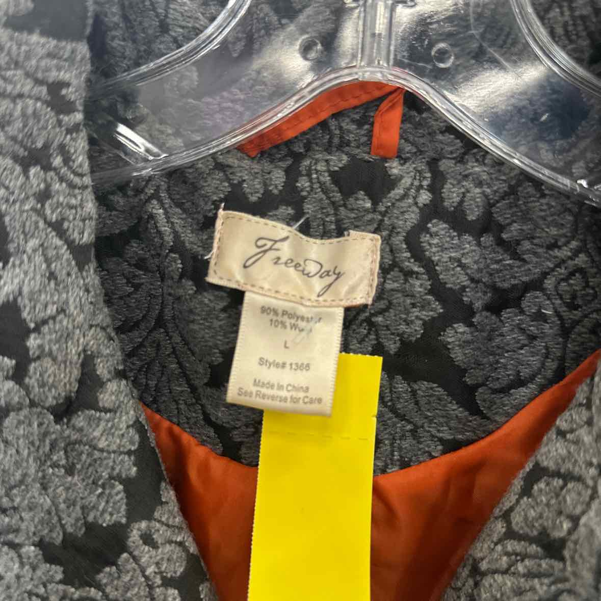 Freeway Size L Gray Jacket