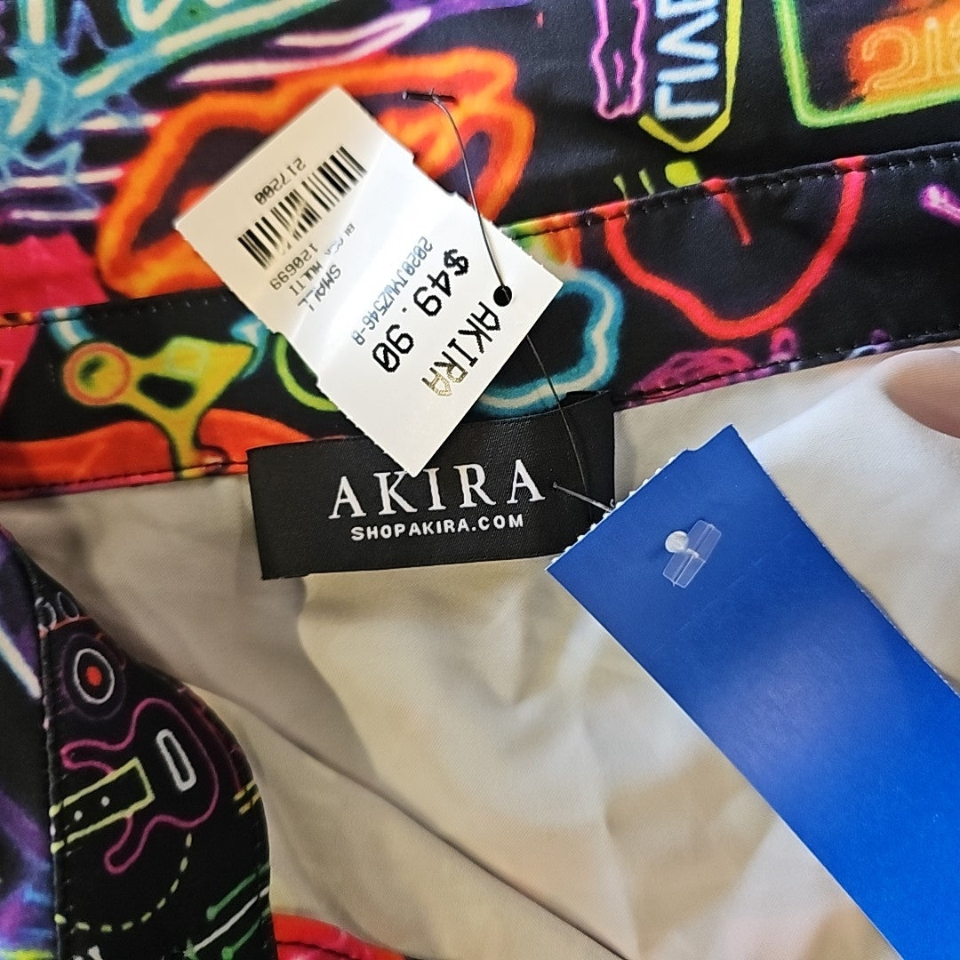 Akira Chicago Size S Multi-Color Dress