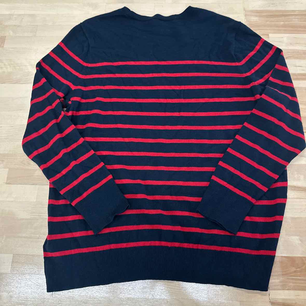 Ralph Lauren Size 1X Navy/Red Sweater