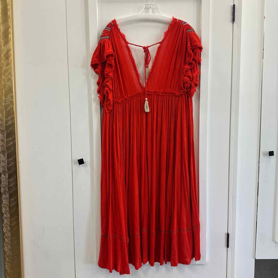 Free People Size S Red Dress