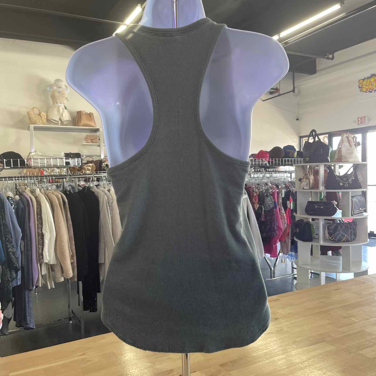 Pink Size S Green Preloved Tank