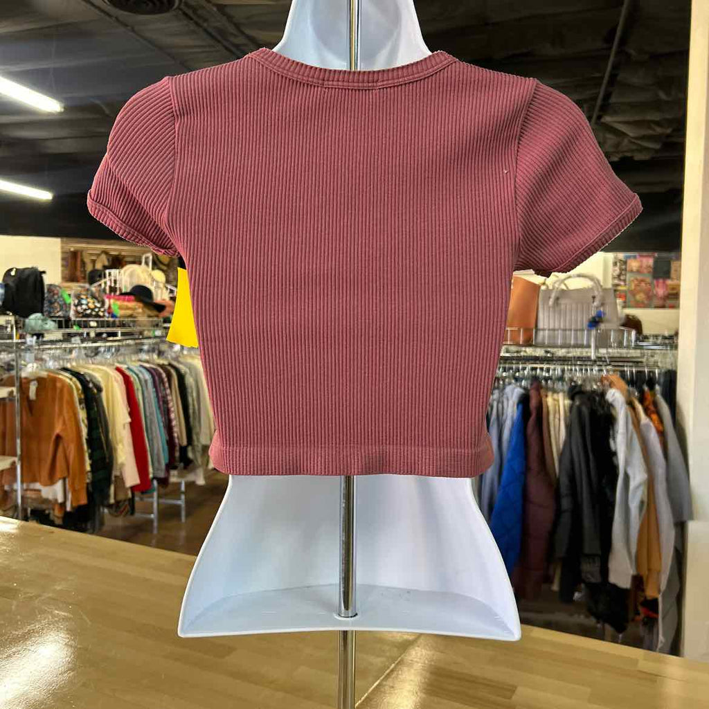Altar'd State Size S/M Purple Preloved T-Shirt SS