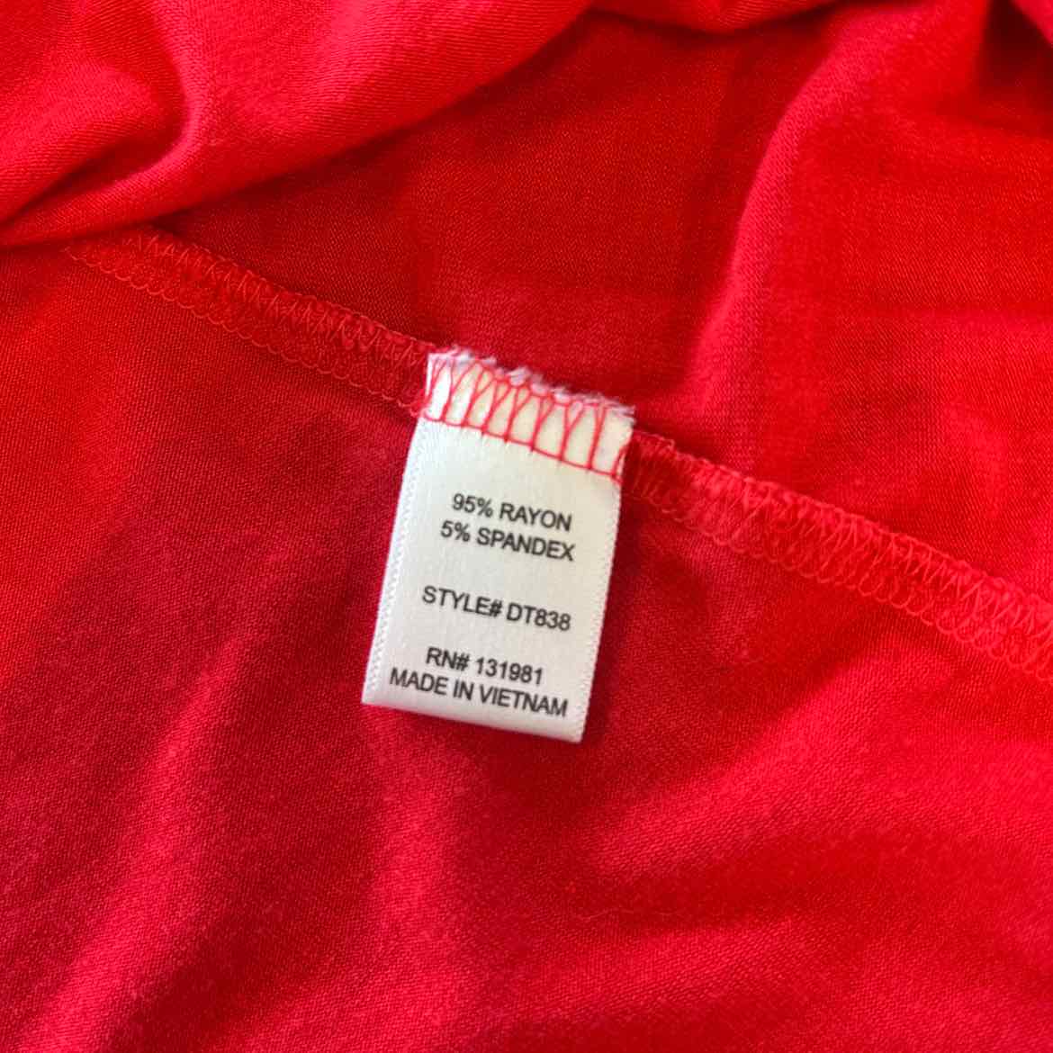 Naif Size M Red Preloved Tank