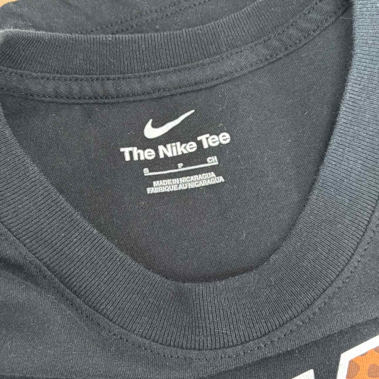 Nike Size S Black Preloved MENS T-shirt