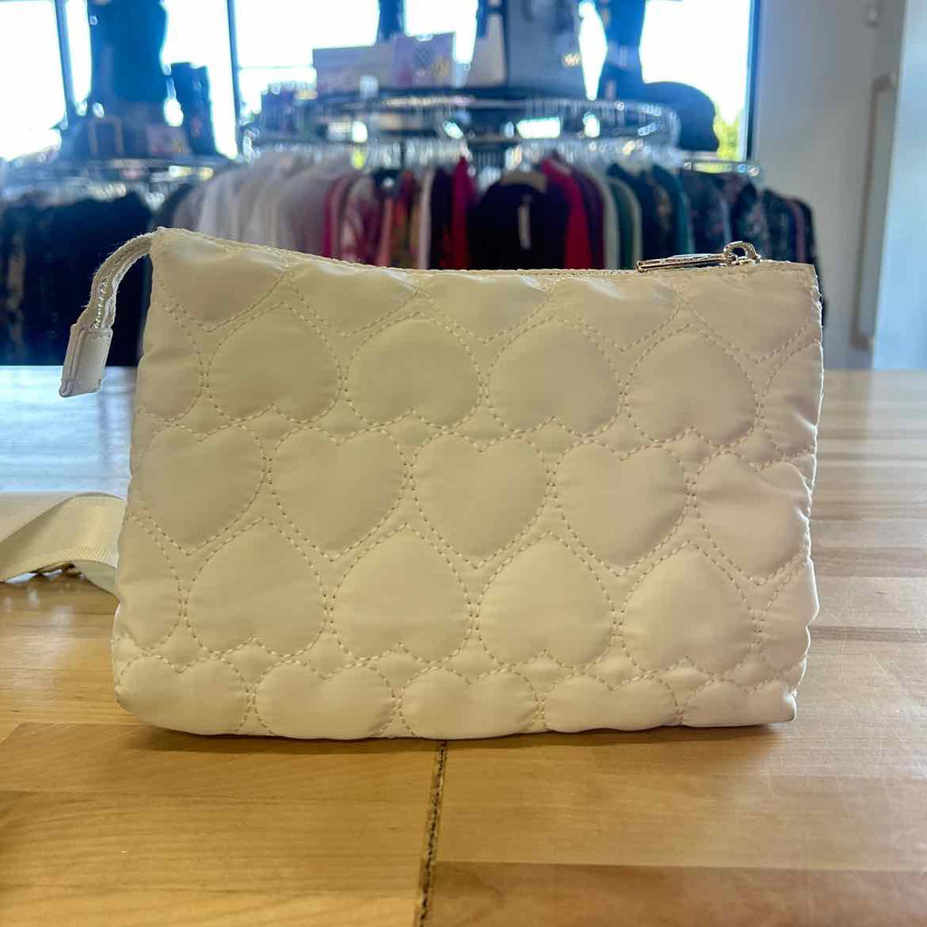 Madden Girl Ari Heart Quilt Modular Crossbody Bag