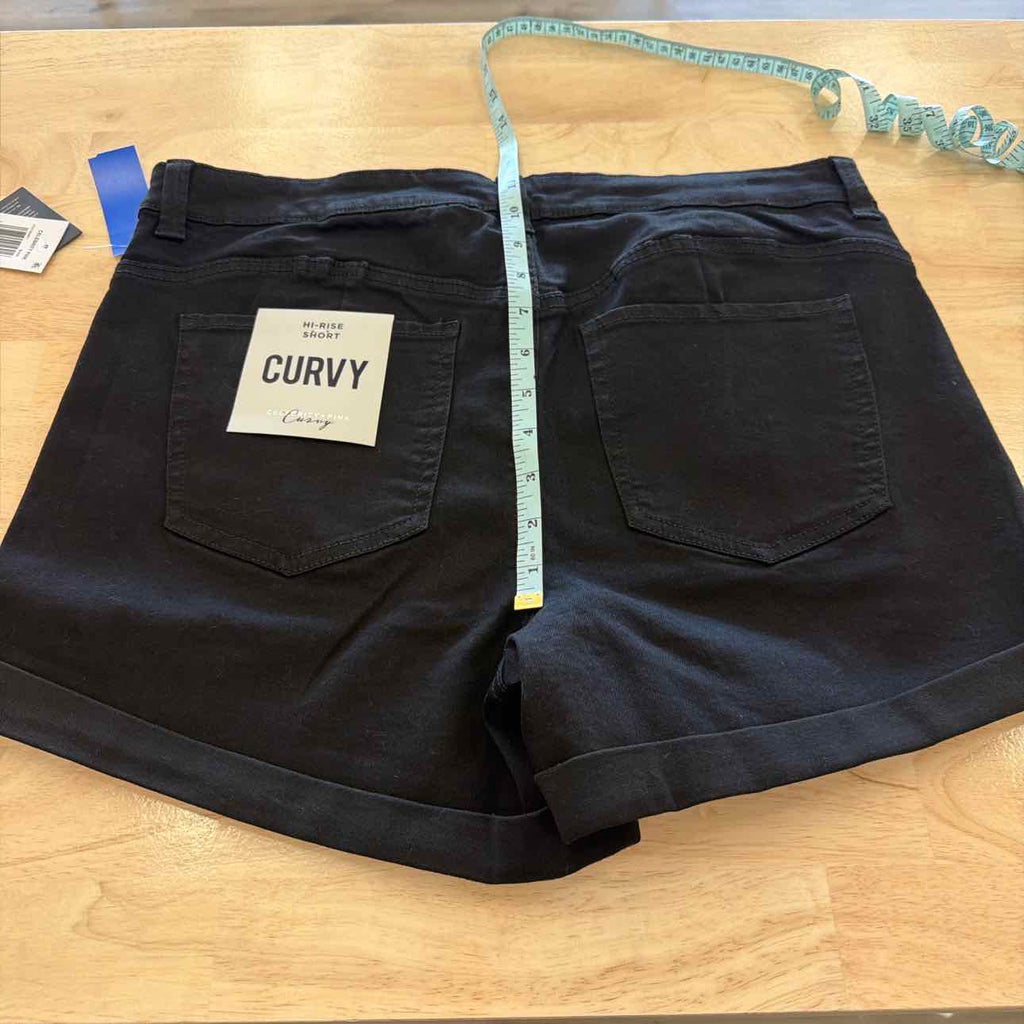 Celebrity pink Women Size 15 Black New Shorts