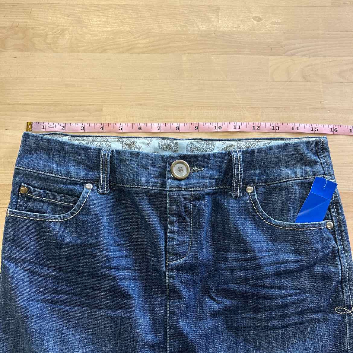 Level 99 Size 27 Denim Preloved Skirt