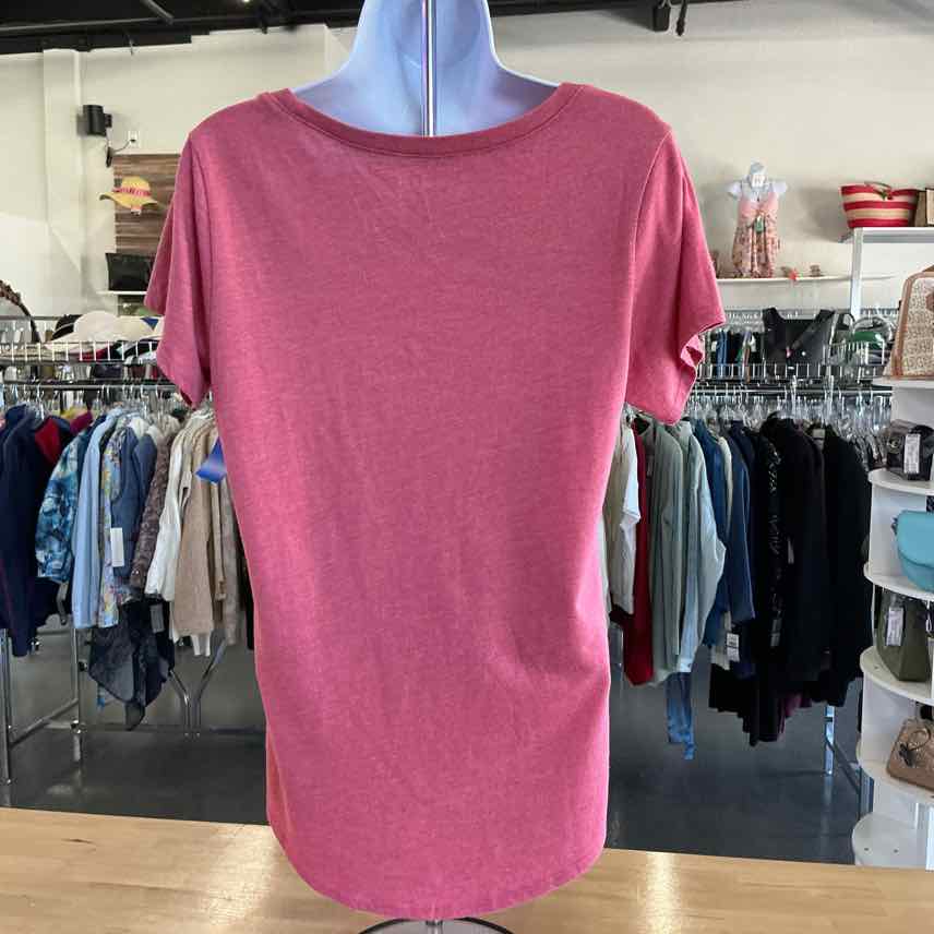 Lucky Brand Size S Red New T-Shirt SS