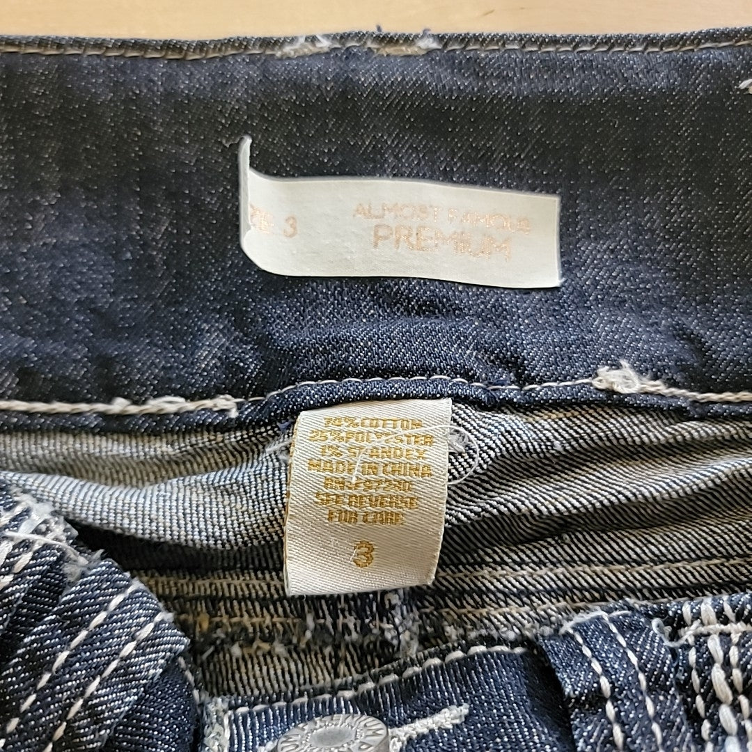 Almost Famous Size 3 Blue Jeans