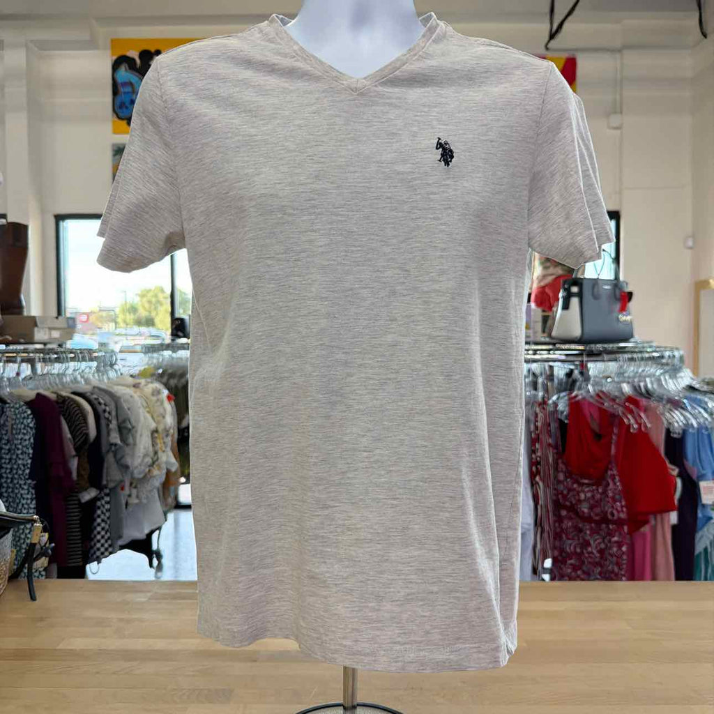 Polo Size S Gray MENS T-shirt