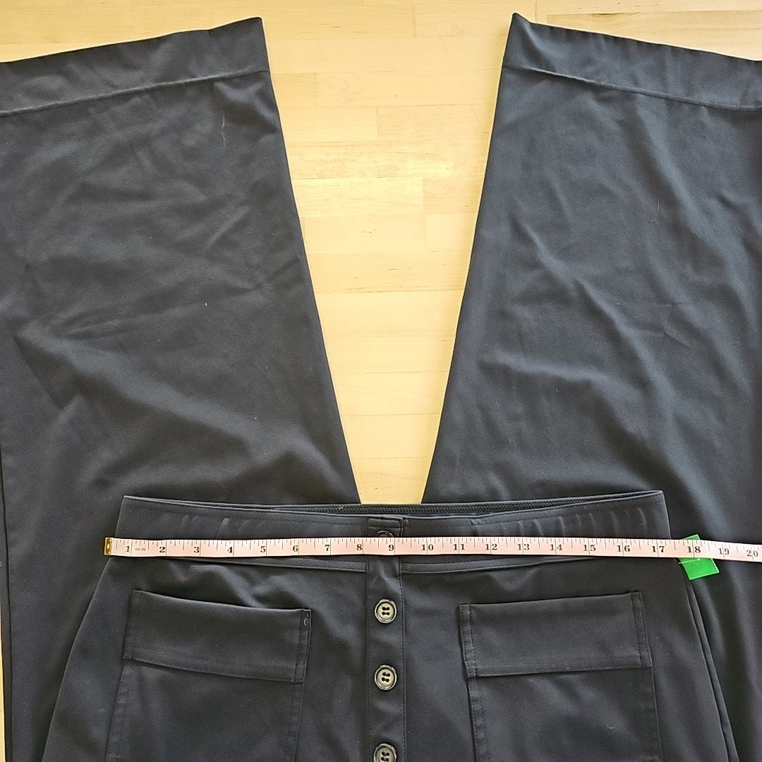 Halara Size XLT Black Polyester Elastane Preloved Athletic Pants
