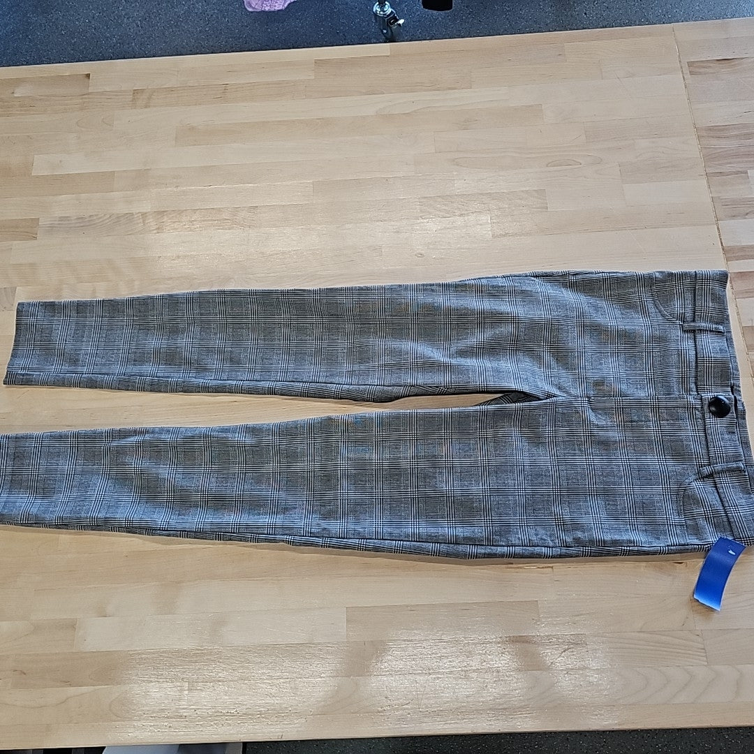 zara Size M Black/White Pants
