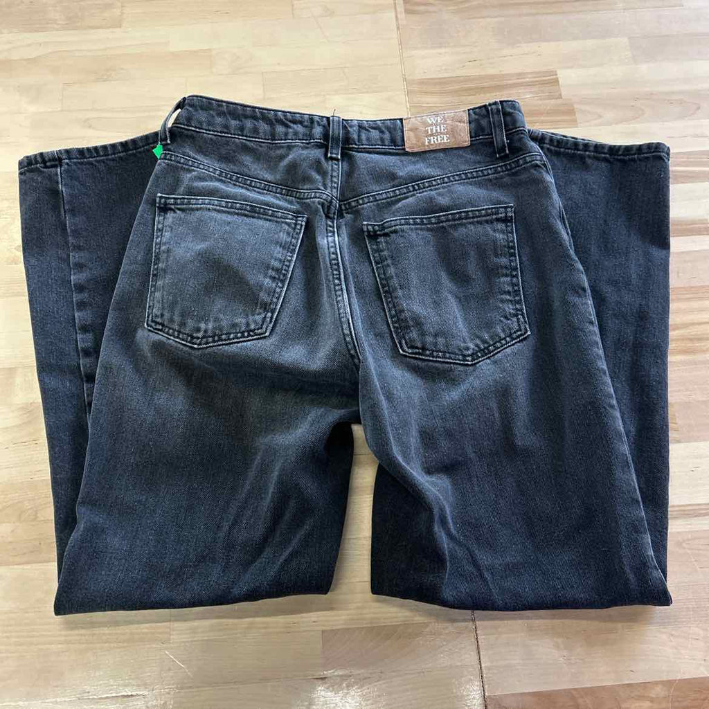 we the free Size 28 Gray Denim Preloved Jeans