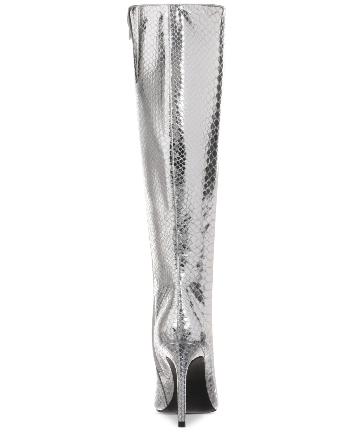 I.N.C. International Concepts Womens Rajel Dress Boots, Reg Silver Snake 7.5M