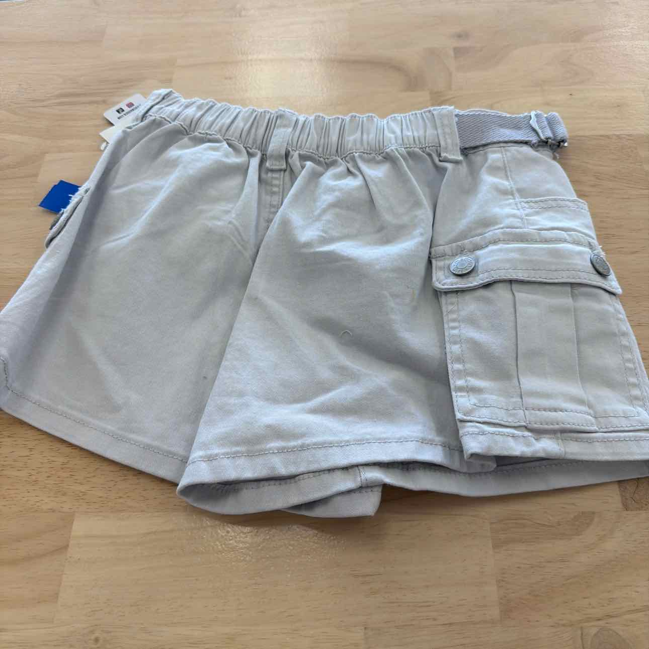 Madden Girl Women Size S  Gray New Shorts High Rise Utility Shorts