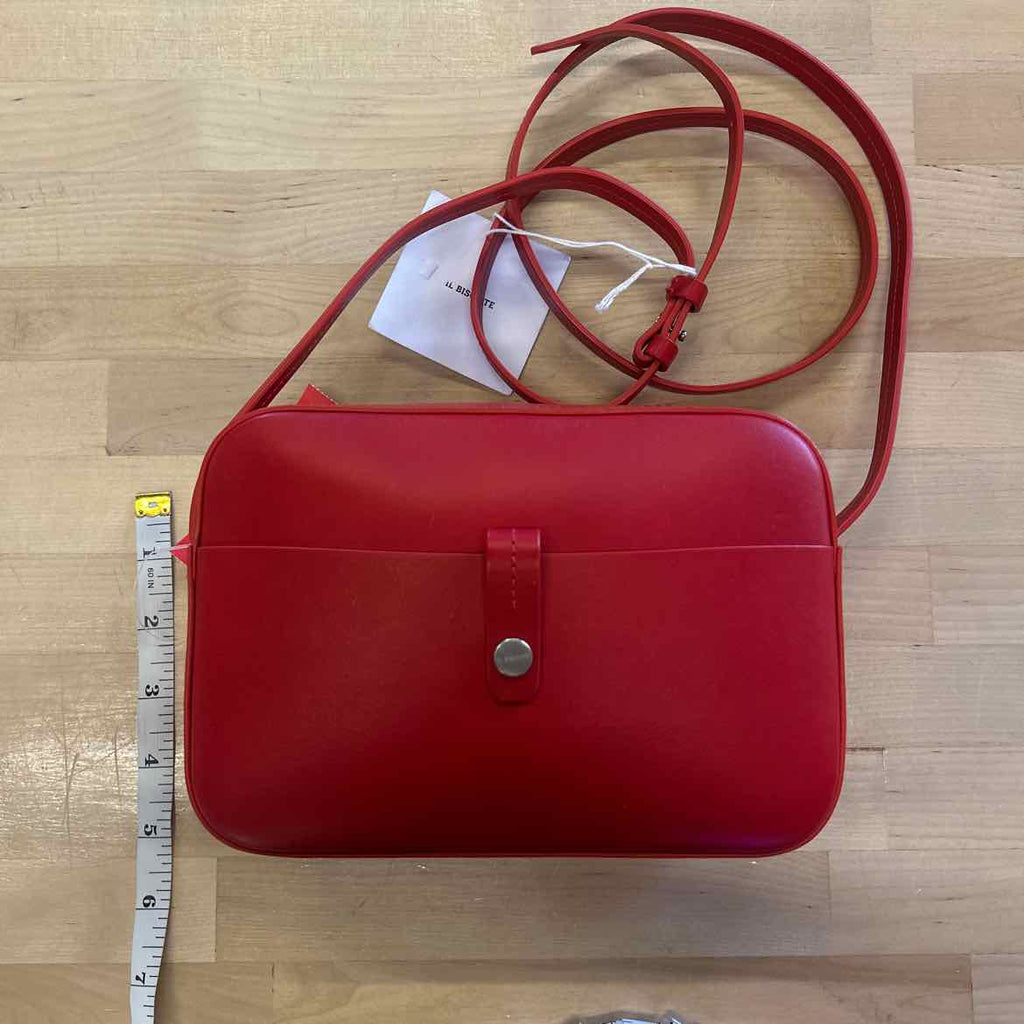 IL Bisonte Red Crossbody