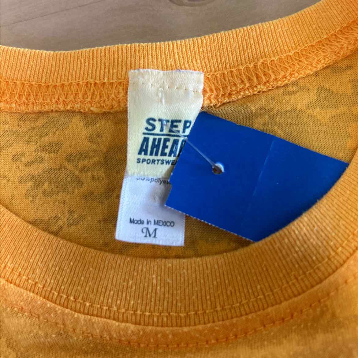 ASU Size M Yellow Preloved Shirt