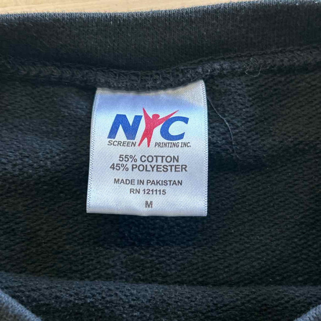 NYC Size M Black Sweatshirt