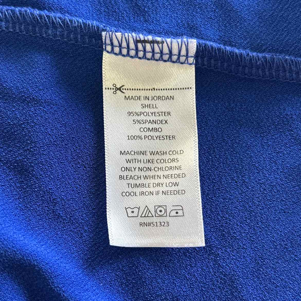 CeCe Size M Blue Preloved Blouse LS