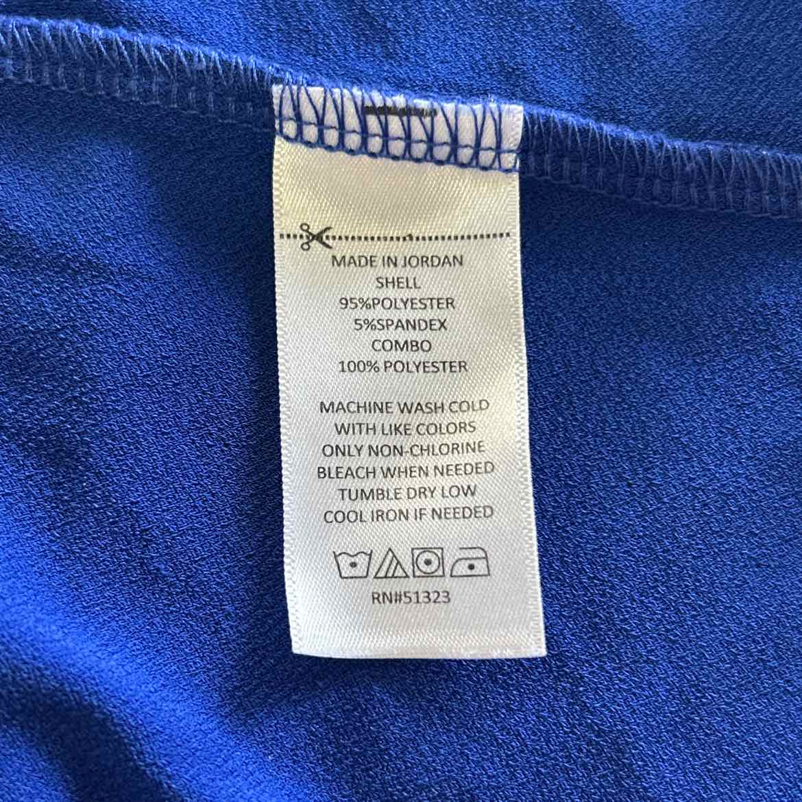 CeCe Size M Blue Preloved Blouse LS