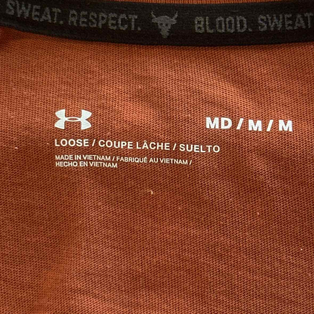 Under Armour Size M Orange T-shirt