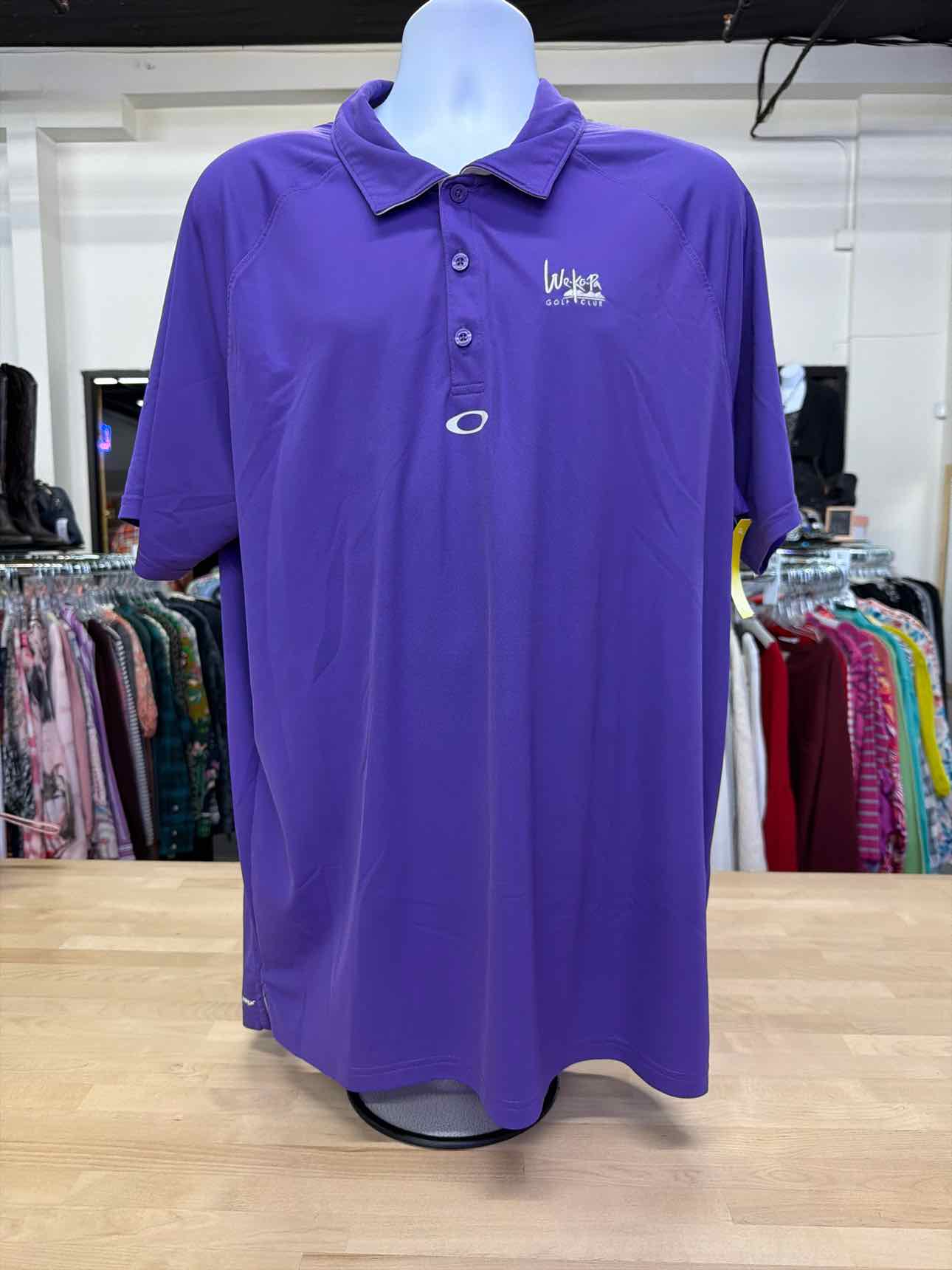 Oakley Size XXL Purple MENS Polo
