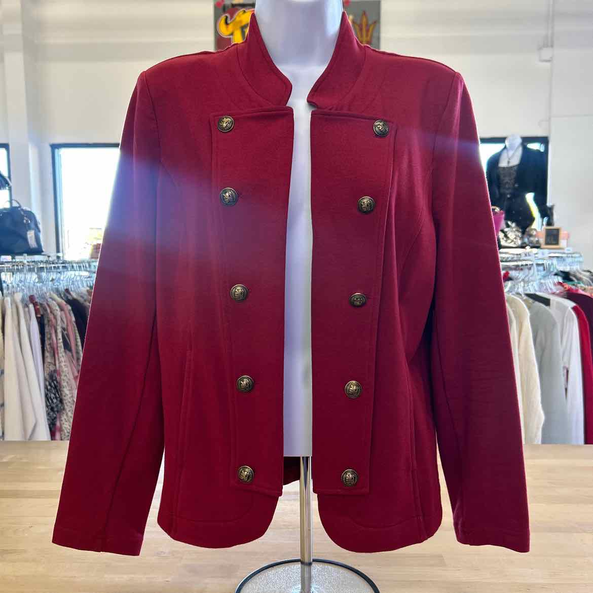 Tommy Hilfiger Size M Red Jacket
